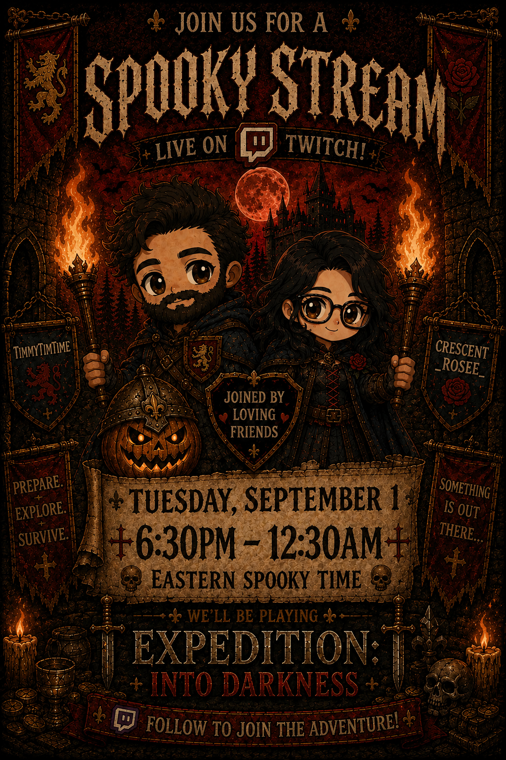 Expedition: Into Darkness co-op stream